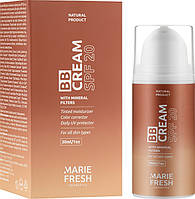 ВВ Крем для обличчя Тонуючий Marie Fresh Cosmetics BB Cream SPF20 30мл