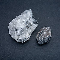 Необроблений камінь Кварц волохатик (ціна за 100г) вага від +-45г асорті розмірів +-5х3см