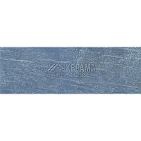 Керамическая плитка для стен Paradyż Nightwish Navy Blue Rect STR 25x75 (Матовая, Структурированная)