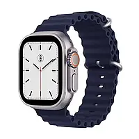 Ремінець Ocean Band для apple watch 42/44/45/49 (Midnight Blue)