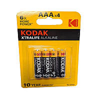 Батарейка LR03 Kodak XtraLife, 1 шт (блістер по 4 шт.) AAA