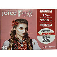 Стартовий пакет Vodafone joice Pro 200грн