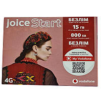 Стартовий пакет Vodafone joice Start 150 грн