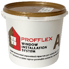 Герметик-мастика Profflex 7 кг / Проффлекс A для зовнішніх робіт Аналог Стиз А