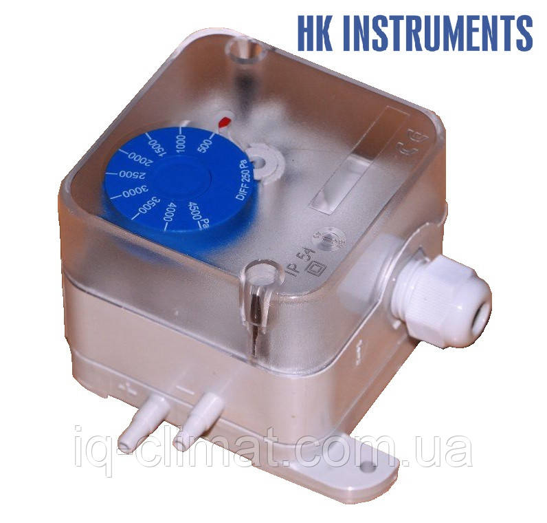 PS4500 Реле перепаду тиску, пресостат 500-4500 Па, HK Instruments (Фінляндія)