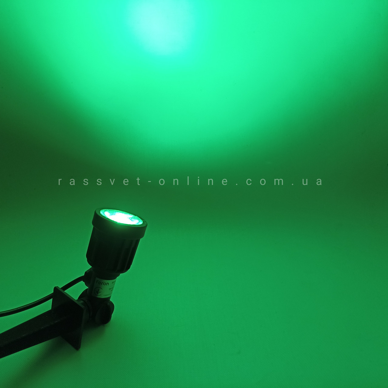 Грунтовый светильник Feron SP1402 5W LED зеленый свет IP65 садово-парковый - фото 4 - id-p1153413444