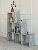 Полиця для книг, стелаж для будинку на 6 комірок Полиця для іграшок ДСП.GP-3, фото 7