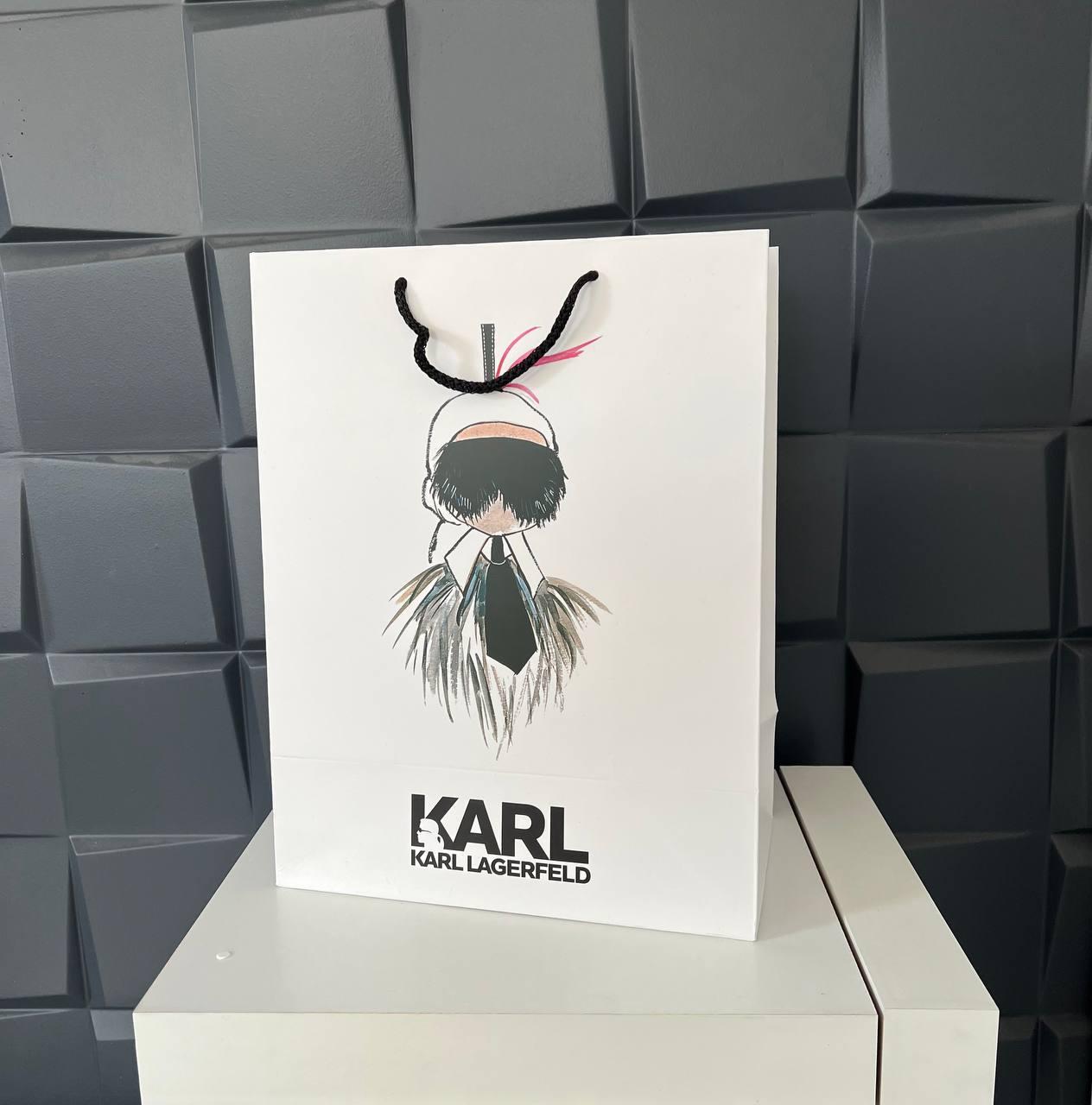 Подарункові пакети відомого бренда karl lagerfeld