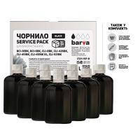 Чернила BARVA Canon CLI-521\/CL-511 Black 10x100мл ServicePack (C521-1SP-B)