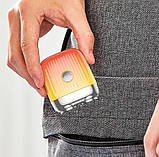 Електробритва портативна HOCO Portable mini shaver DI30, жовтогаряча, фото 6