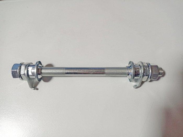 Вісь втулки передня під гайку, 9.5-мм 150 мм сріблястий (M-5), фото 1