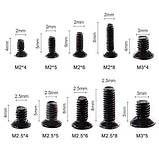 Гвинти, мікрогвинти потаємні для ноутбуків M2 M2.5 M3, 500 шт., фото 3