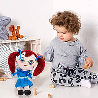 Дитяча іграшка обіймашка лялька Поппі 25 см, М'які іграшки з мультфільмів ігор поппі плейтайм