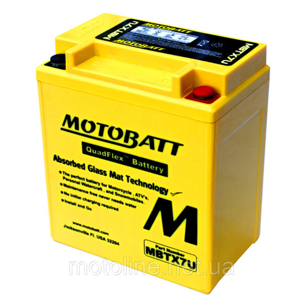 Акумулятор AGM Motobatt MB TX7U