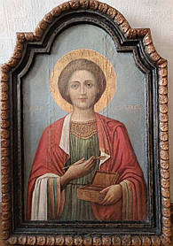 Ікона Пантелеймона цілителя 19 ст.