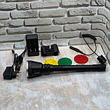 Тактичний ліхтар Police BL-Q3888, Світлодіодний ліхтар під рушницю, Ручний LED-ліхтарик із виносною кнопкою, фото 4