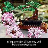 Конструктор LEGO Creator Expert 10281 Дерево бонсай LEGO Icons Bonsai Tree, фото 5