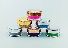 ГЛІТЕР СУХИЙ ГОЛОГРАФІЧНИЙ CHAMELEON CHUNKY GLITTER 30 ml, фото 3
