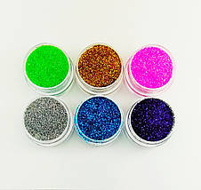 ГЛІТЕР СУХИЙ ГОЛОГРАФІЧНИЙ CHAMELEON CHUNKY GLITTER 30 ml, фото 3