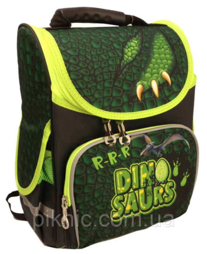 Ранець шкільний каркасний Динозаври для хлопчиків 1,2 клас Рюкзак першокласника