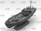 Збірна модель (1:144) Німецький багатоцільовий катер KFK Kriegsfischkutter, часів Другої світової війни, фото 4