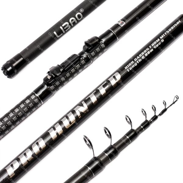 Вудлище СК карбон Libao Pro Hunter 6 м *, фото 1