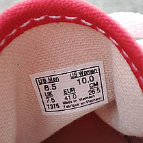 Кеди жіночі Vans Authentic RED оригінал унісекс КРАСНІ на білій підошві кріпери кросівки, фото 5