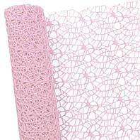 Сетка "POLY NET 1" №3 светло-розовая (50 см х 5 ярдов)