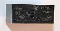 Реле HF-115F 006-2ZS4 6VDC