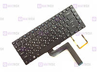 Оригинальная клавиатура для ноутбука Acer Aspire Timeline Ultra M5-481 series, black, ru, подсветка