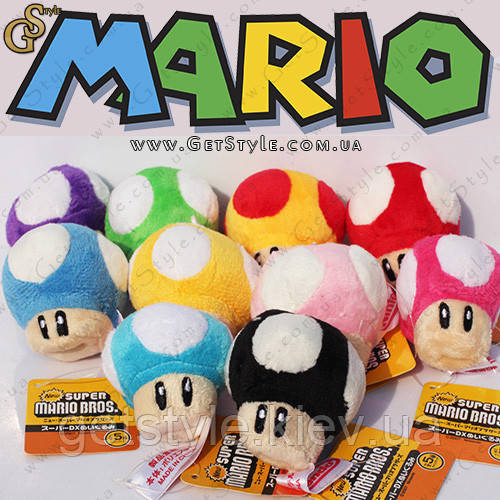 Плюшевий брелок Тоад з Маріо - "Toad Keychain"