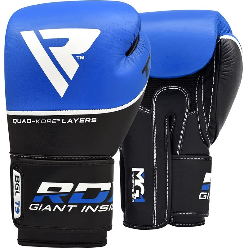 Боксерські рукавички RDX Quad Kore Blue 12 ун.