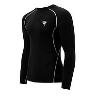 Рашгард з довгим рукавом RDX Lycra Black S