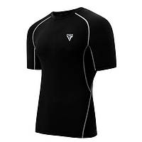 Рашгард з коротким рукавом RDX Lycra Black S