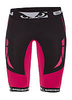 Компресійні жіночі шорти Bad Boy Compression Shorts Black/Pink XS