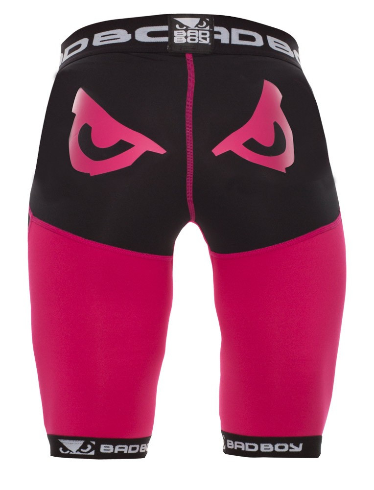 Компресійні жіночі шорти Bad Boy Compression Shorts Black/Pink XS - фото 2 - id-p1803770787