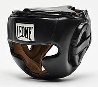 Боксерський шолом Leone Junior Black S