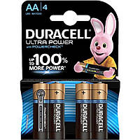 Батарейка Duracell Ultra Power LR6 AA 4 шт