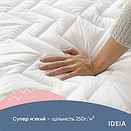 Наматрацник ТМ IDEIA Lux Elite з бортом, пл 250, 80*190*25 см, фото 5