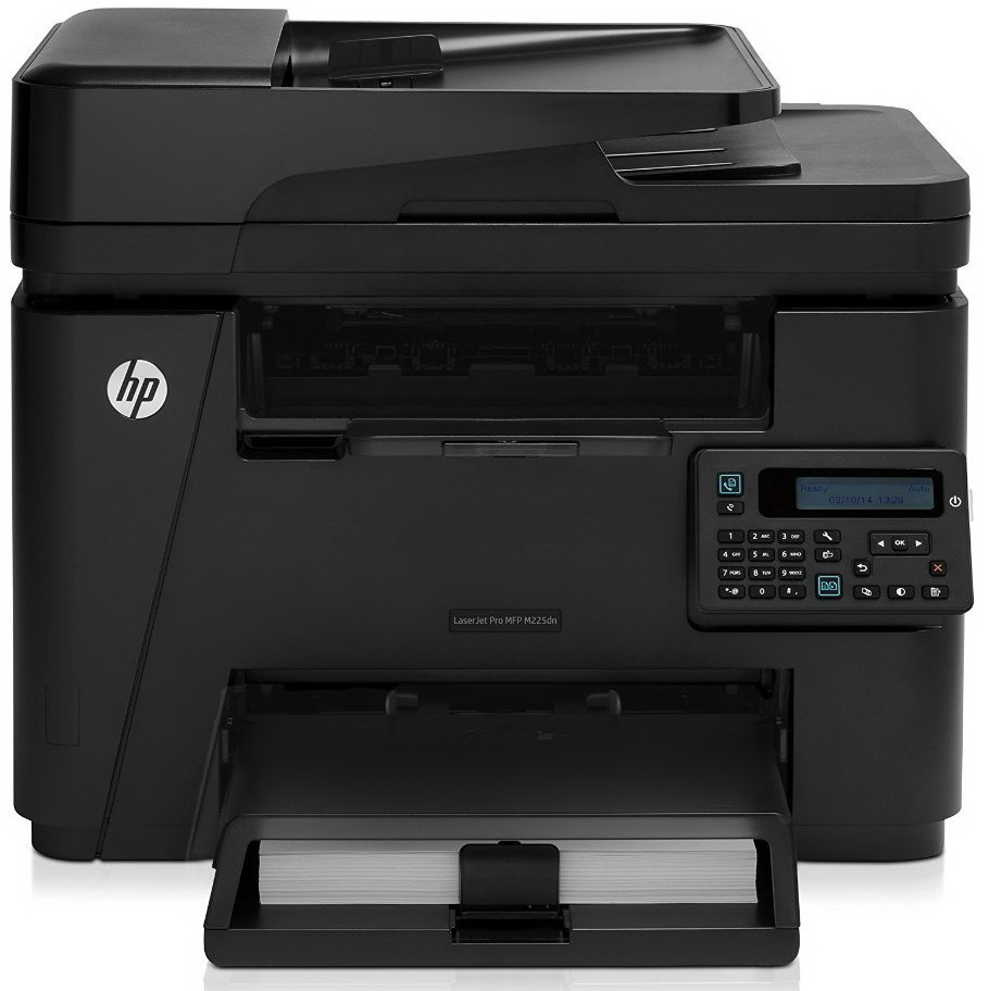 Чорно-біле лазерне БФП 4в1 А4 HP LaserJet m225dn, 25 стр/ хв, мережевий, ADF, Duplex