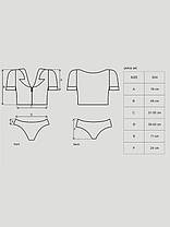 Еротичний костюм поліцейського Obsessive Police set S/M, black, топ, шорти, кепка, пояс, портупея, фото 4