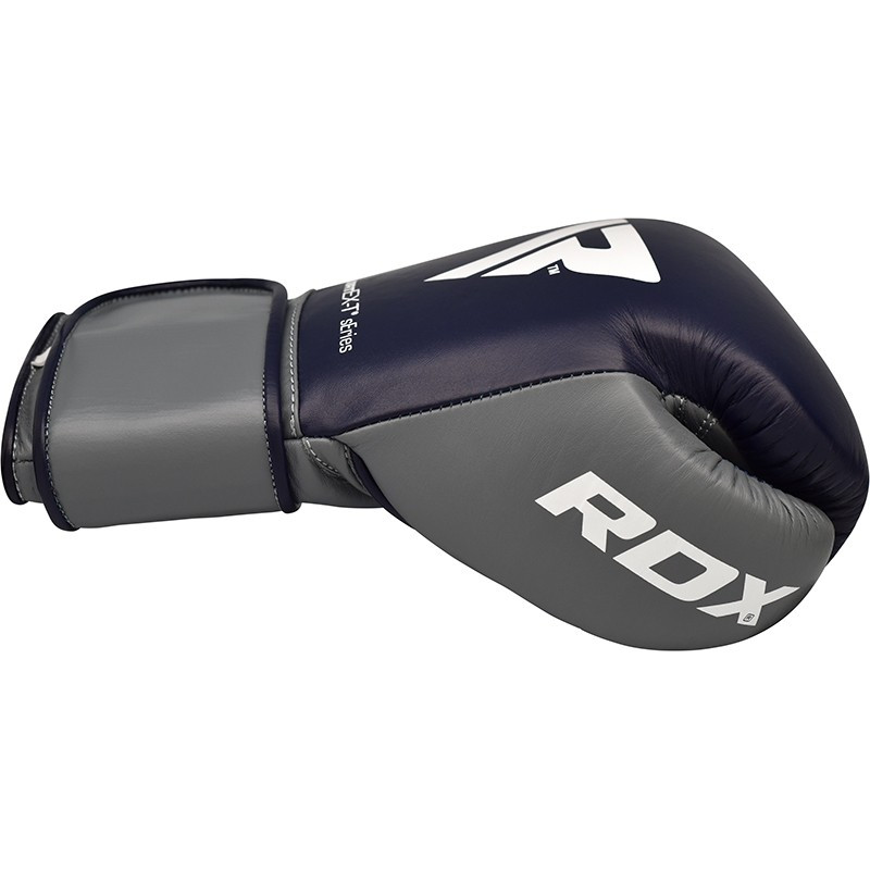 Боксерські рукавиці RDX Leather Pro C4 Blue 10 ун. - фото 6 - id-p1803779151
