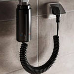 Чорна глянцева рушникосушка з ТЕНом графіт 500х700 Instal Project RETTO RET-50/70C12, фото 6