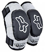 Налокотники детские FOX PeeWee Titan Elbow Guard Black/Silver