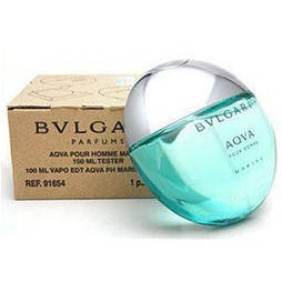 Bvlgari AQUA Marine edt 100 ml TESTER туалетна вода чоловіча (оригінал оригінал Італія)