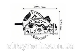 Пила дискова Bosch GKS 65 GCE - оренда, прокат, фото 2