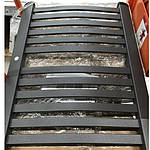 Чорна глянцева рушникосушка з ТЕНом графіт 500х700 Instal Project RETTO RET-50/70C12, фото 3