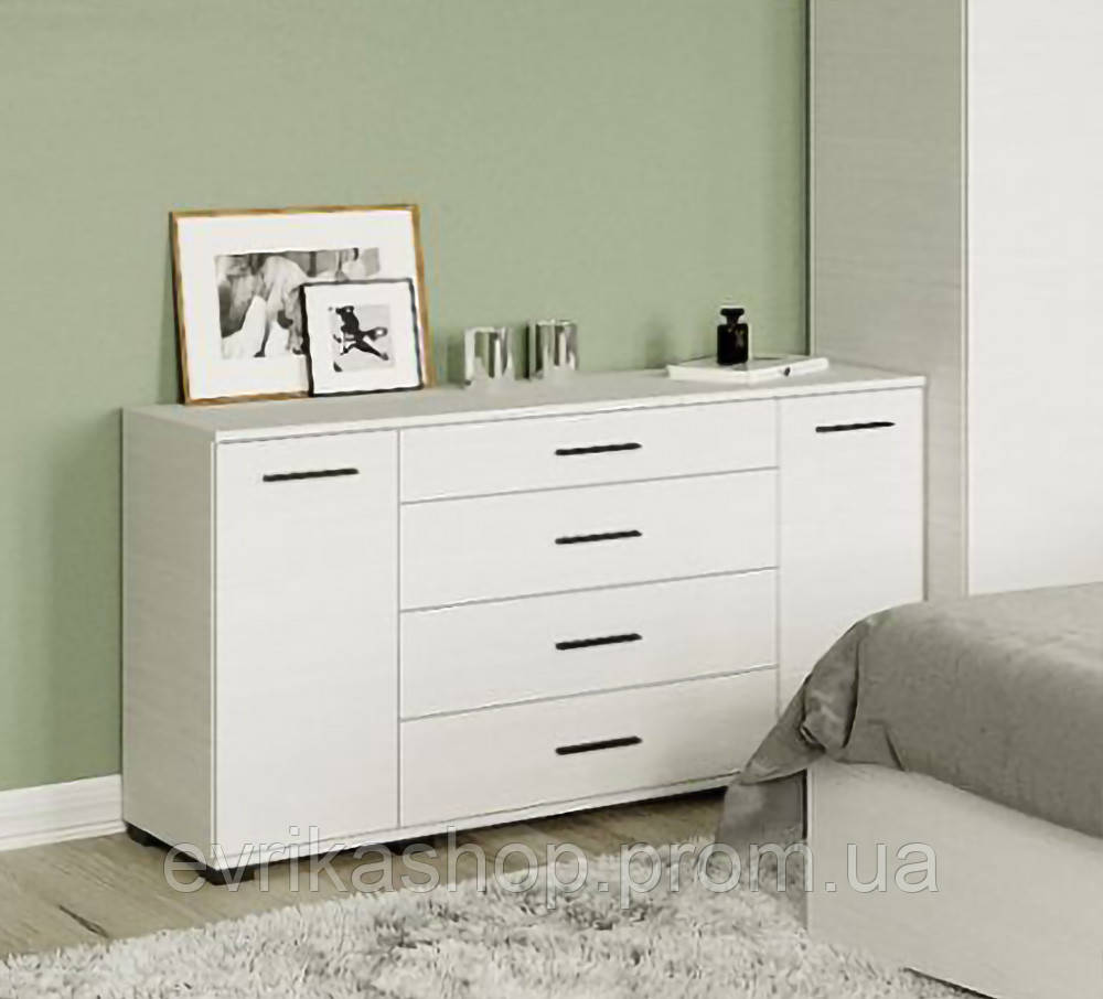 Комод для Вещей Эверест Бриз К-6 Нимфея Альба Белый EV, Код: 2736917 ...