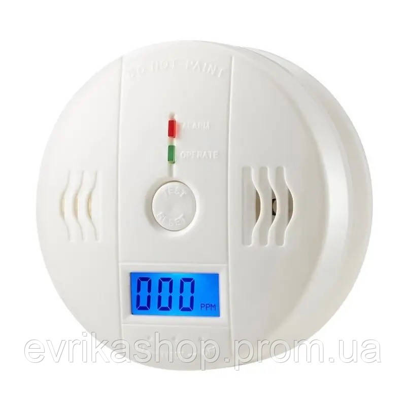 Датчик Угарного Газа Бытовой Сигнализатор CO Fuers JKD6021 Белый 100203 ...