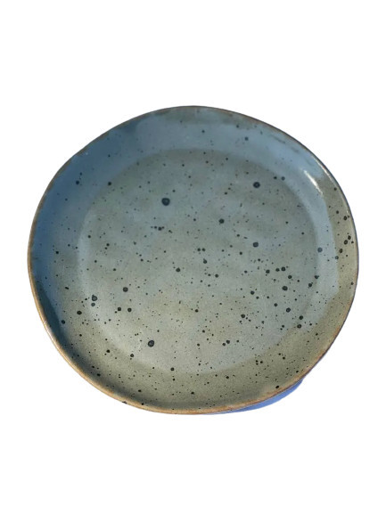 Тарілка обідня Декор Кераміка Mercury Brown loft MRL-0240 24 см ID 4514666